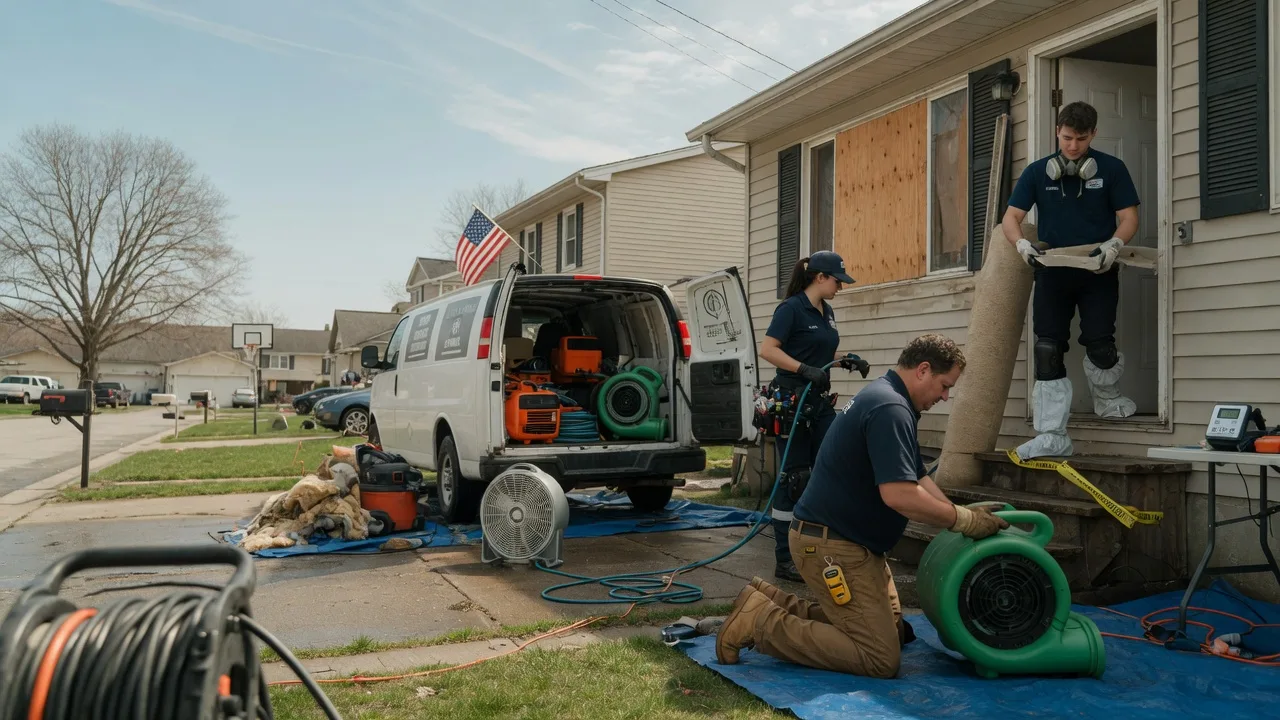 Water Damage Restoration in Saint Peter, IL near me